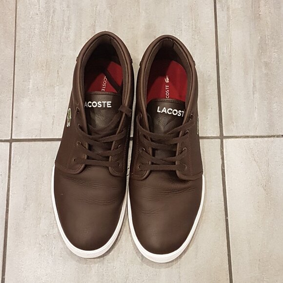 Lacoste Mens Ampthill Casual Sneaker size 11 excellent newish - Picture 2 of 11